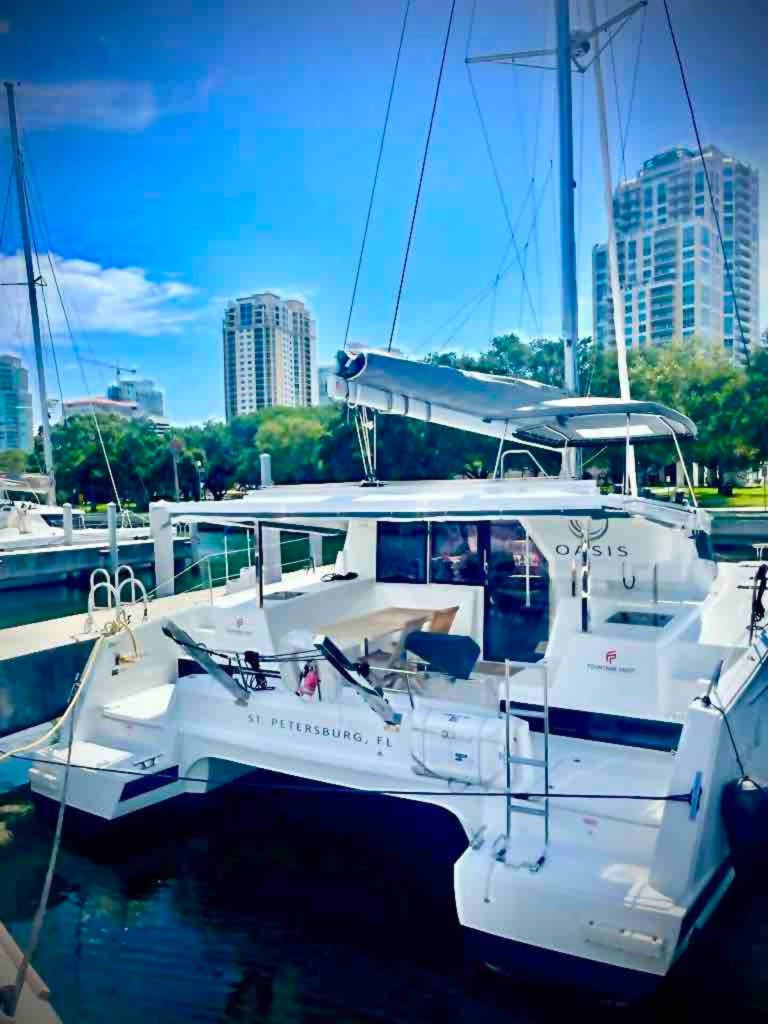 Oasis Catamaran in St Petersburg, Florida
